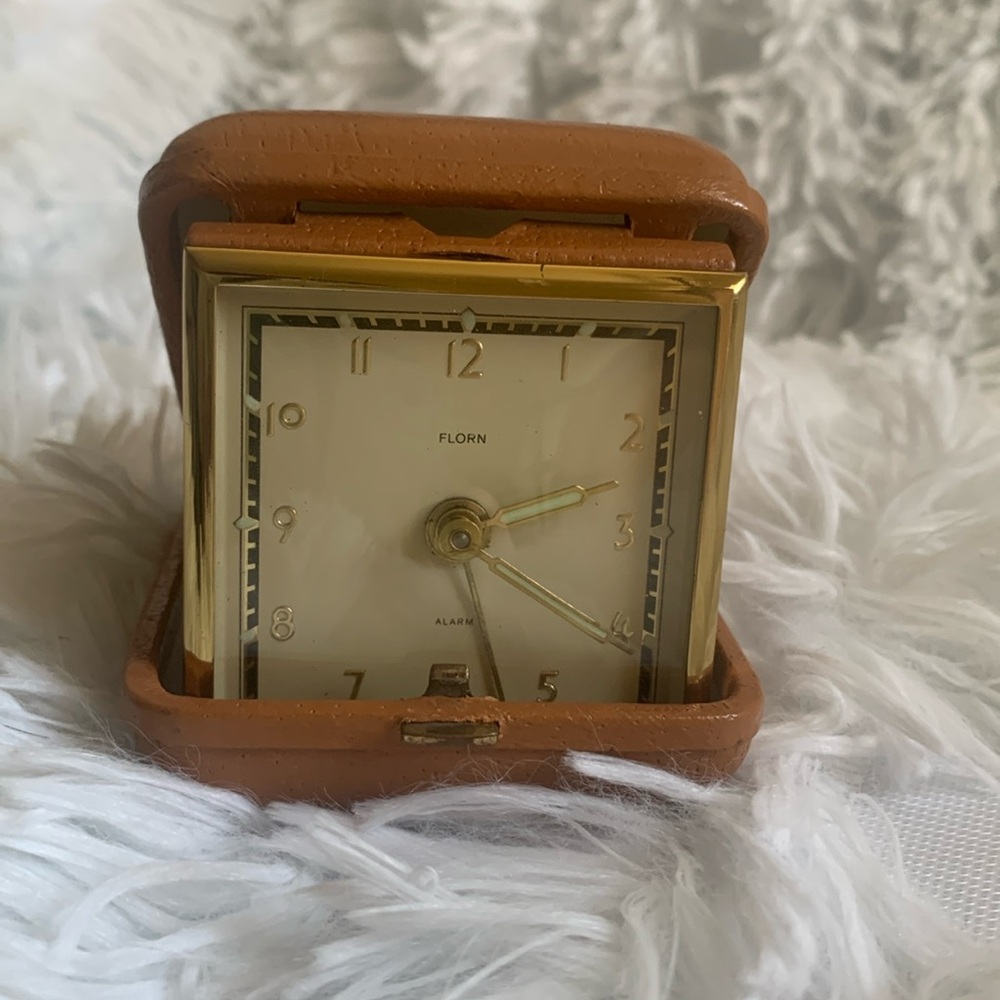 Vintage Florin Travel Alarm Clock